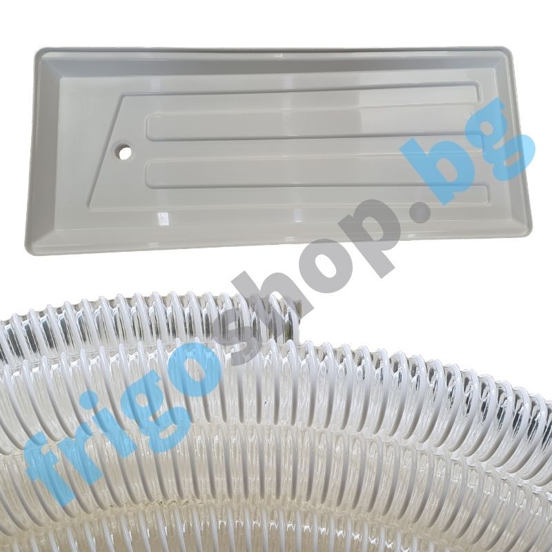 Тава за климатик - пластмасова с 4 м. гофре за отводняване