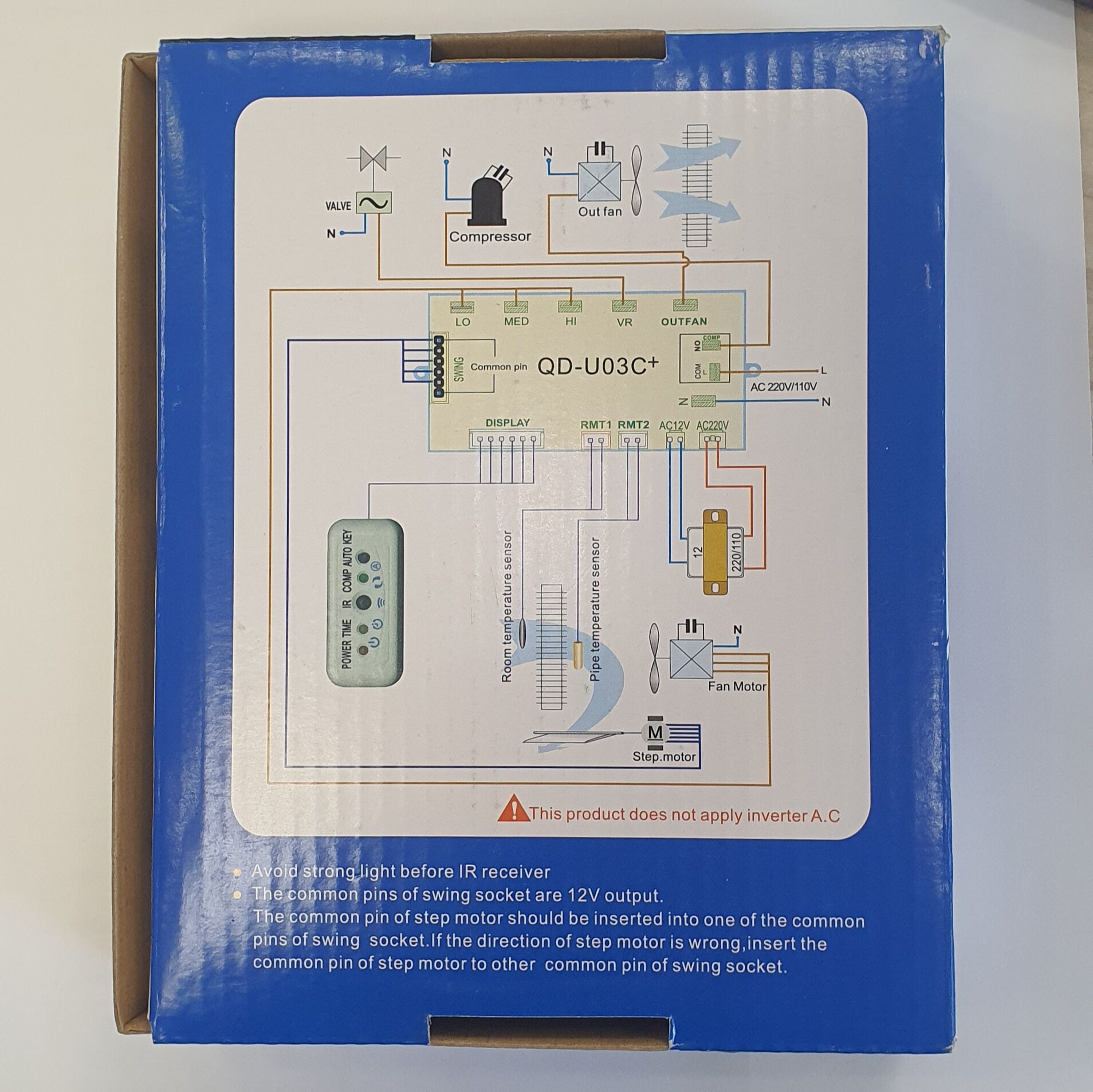 Платка за климатик QD-3C - Image 4